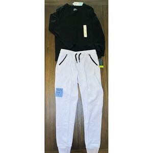 NWT Youth XL Tracksuit Jogger Pants & Black Long Sleeve‎ Shirt Set Size XL 14